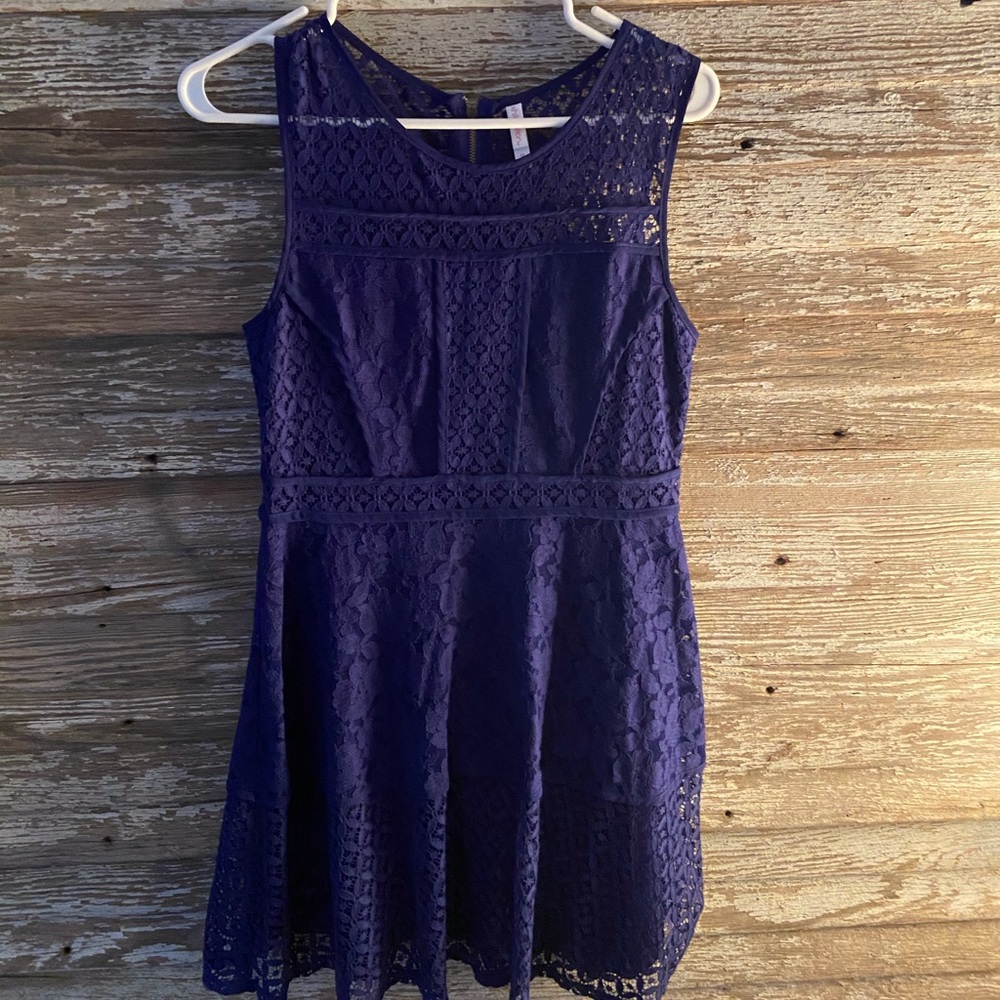 Blue dress